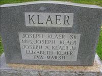 Klaer, Joseph A., Jr. and Elizabeth